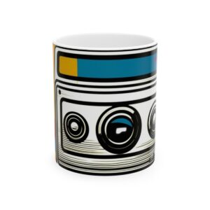 BRING BACK THE RADIO | THE MUSIC HIP-HOP LOVER THEME STYLE MUG - 11oz (WHITE CERAMIC FINISH) | CHARGEIT2THAGAME | ELITE ST. – SEASON 1 COLLECTION | The Perfect Gift for Hip-Hop and Rap Fans